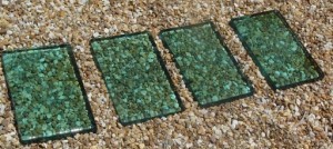 Glass steps